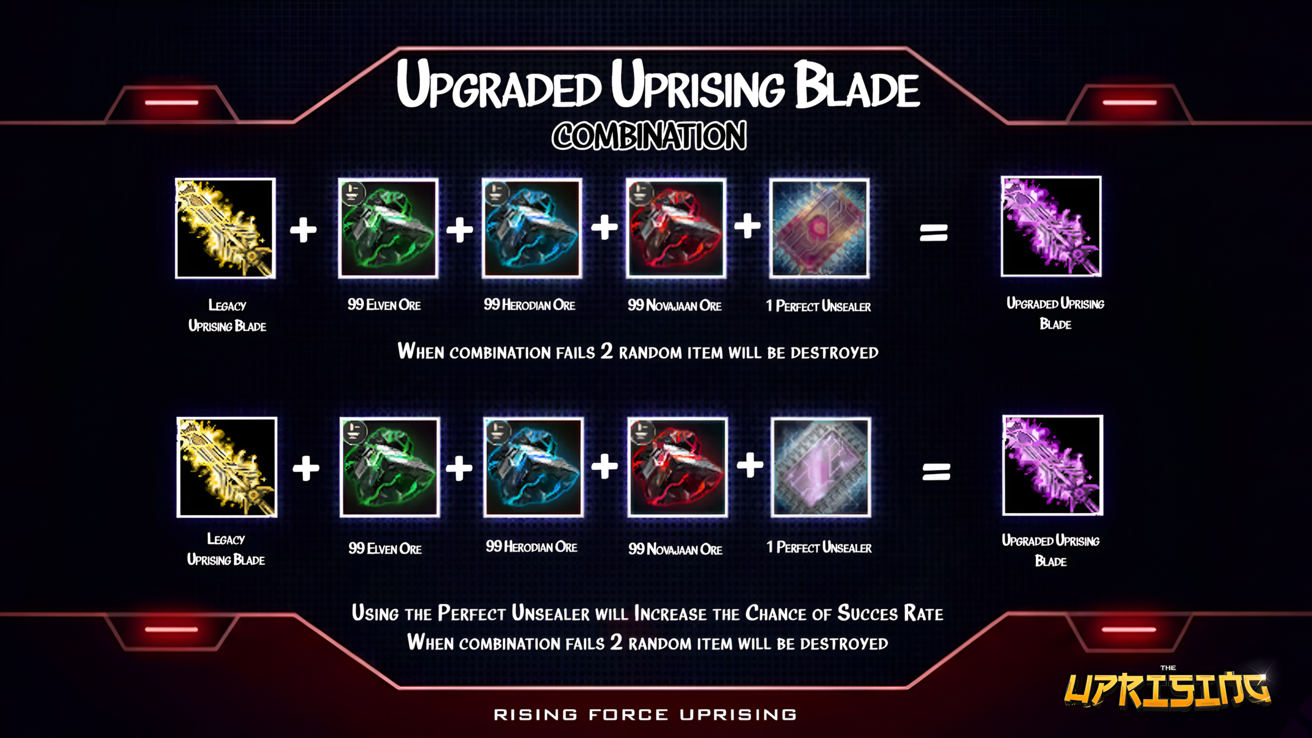 Upgraded Uprising Blade